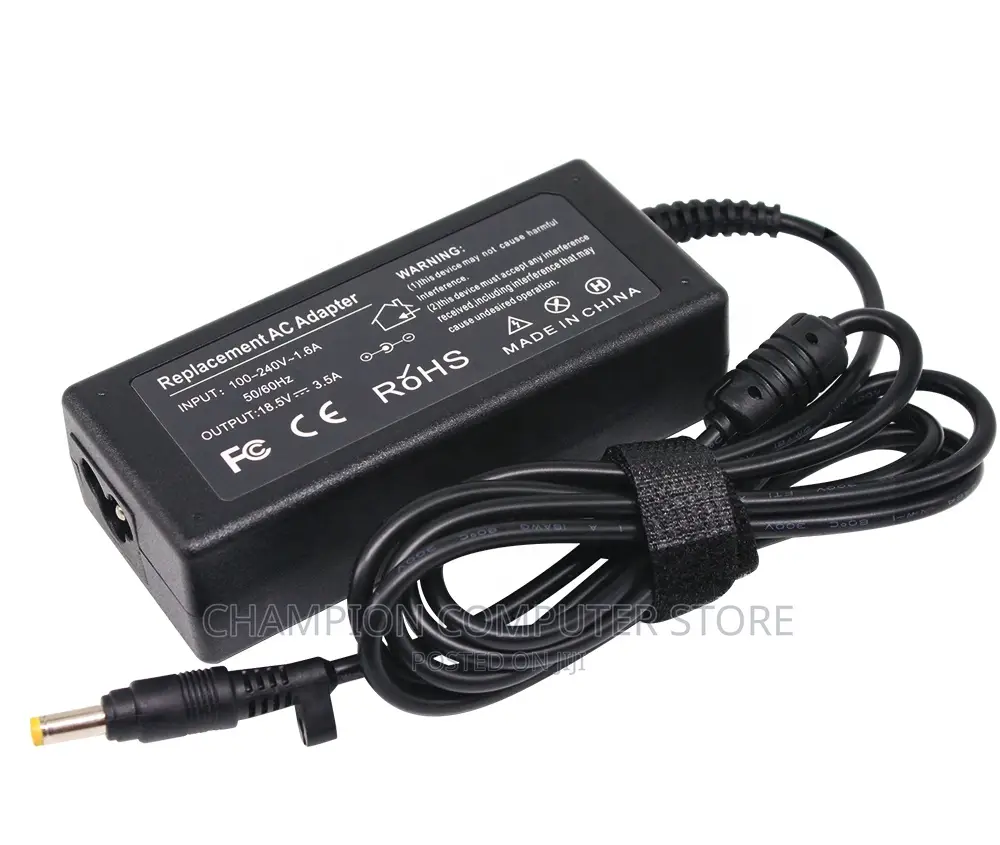 HP 65W 18.5V 3.5A Yellow Tip/Pin 4.8*1.7mm Laptop AC Adapter