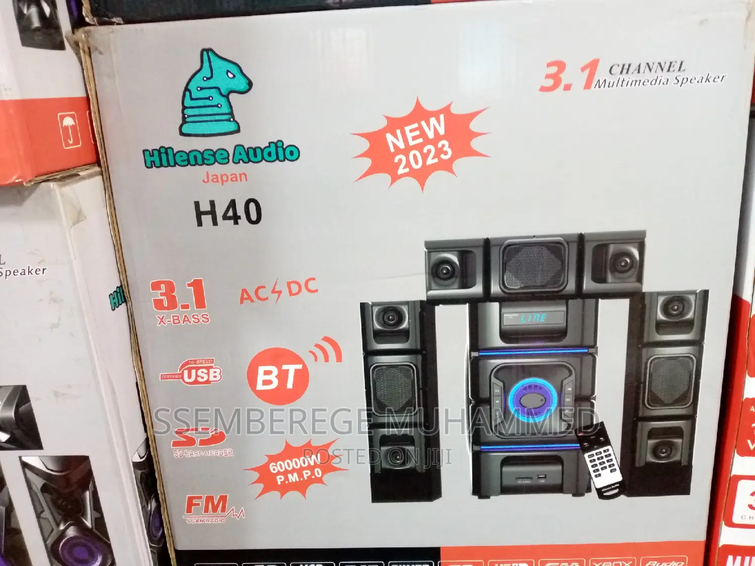3.1 Ch Multimedia Speaker With Bluetooth