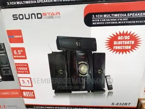 3.1 Ch Multimedia Speaker With Bluetooth