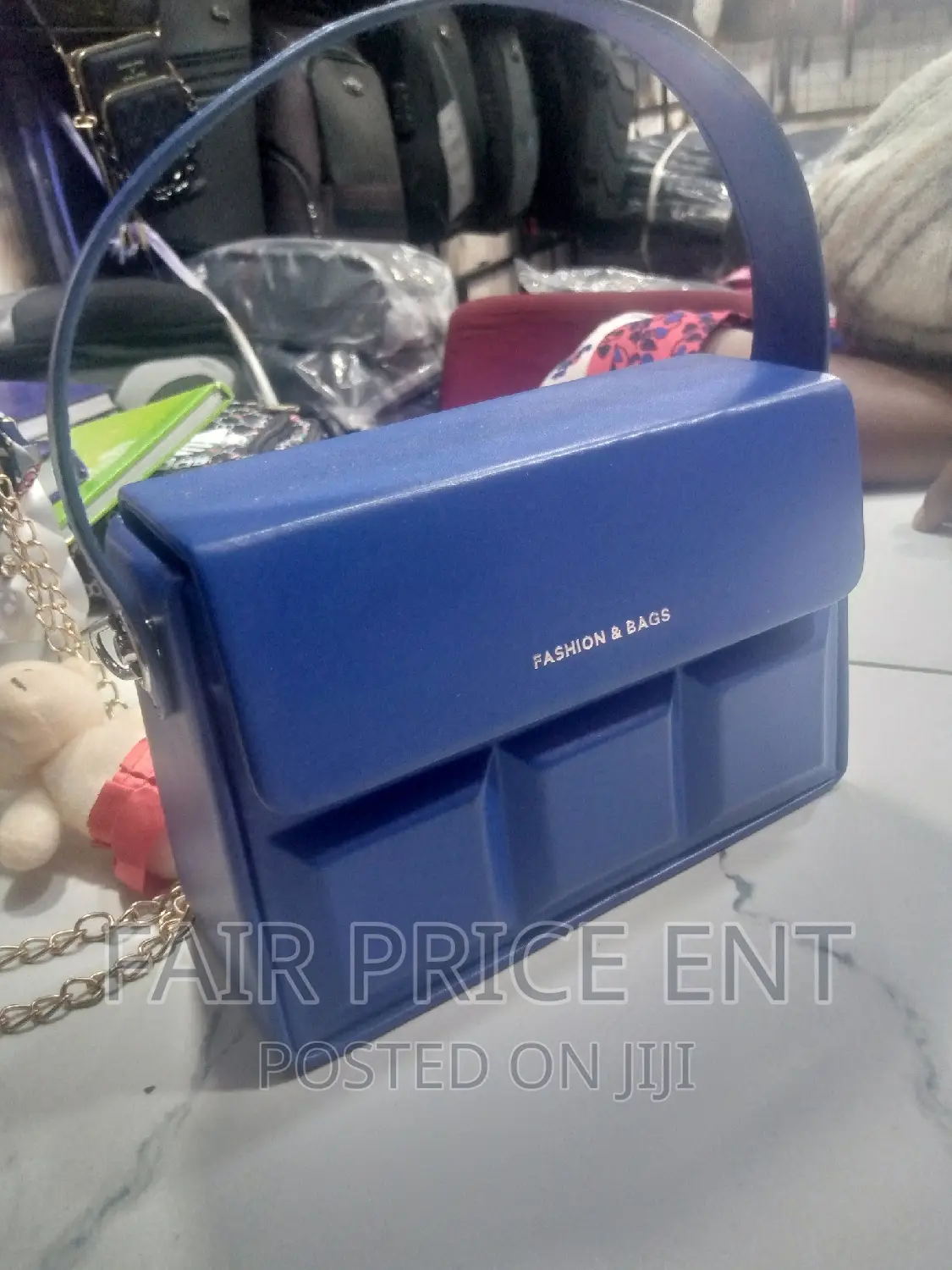Executive Classy Handbag.Medium.(Blue)