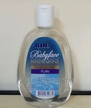 RDL Baby Face Toner Plain/Stay on Cleanser. 150ml