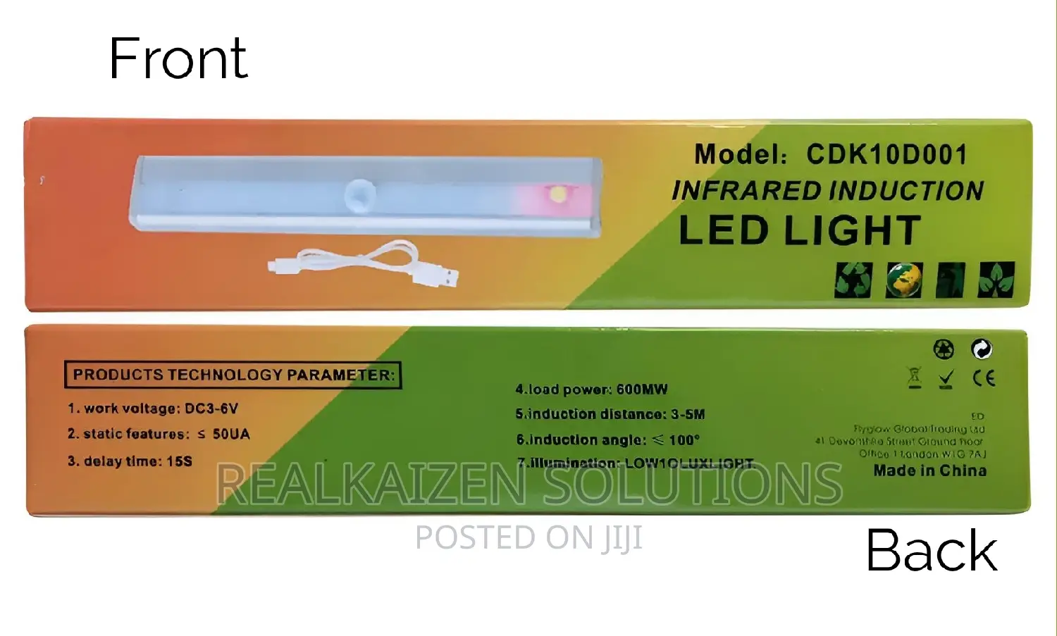 Infrared Induction LED Motion Sensor Light