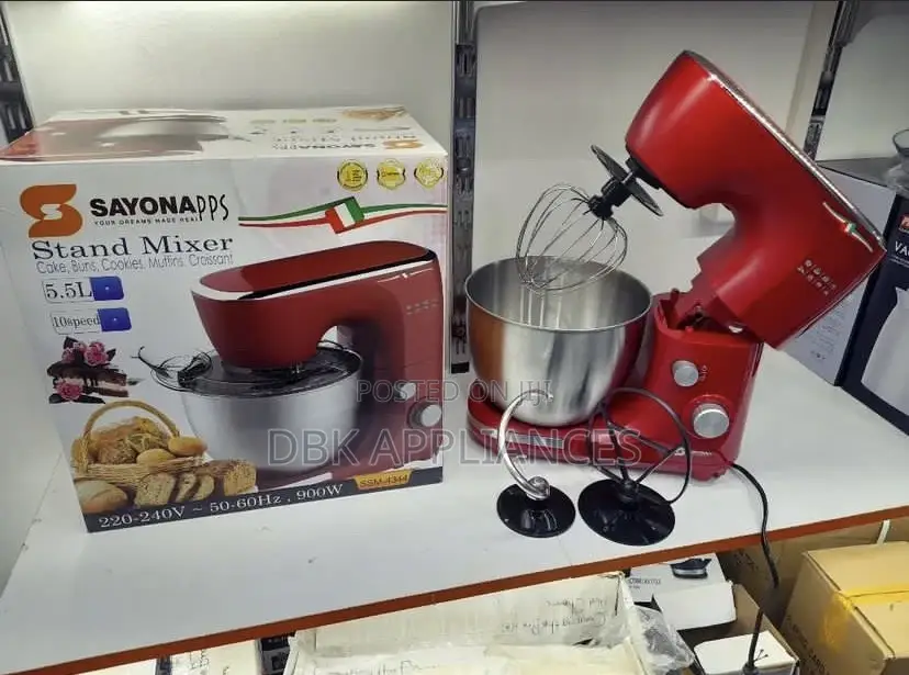 Sayonapps 5.5L Stand Mixer Available