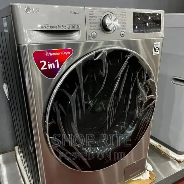 LG 9/6kgs Front Loader 2in1 Washing Machine's