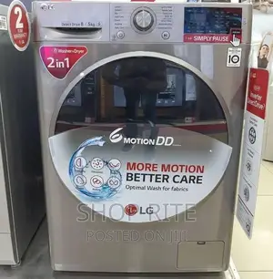 Original 2in1 LG 8/5kgs Front Loader Washing Machine's