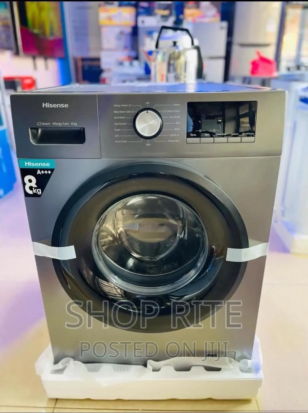 Hisense Washing Machine's 8kgs Front Loader