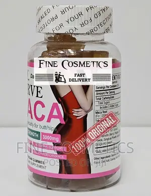 CURVE MACA Butt Booster GUMMIES 3000mg for Hips and Buttocks