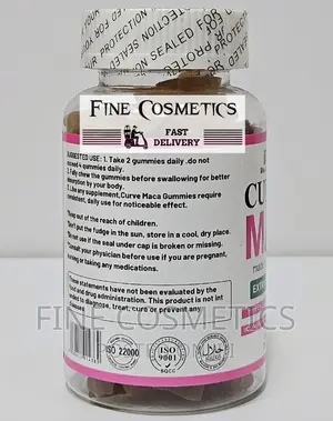 CURVE MACA Butt Booster GUMMIES 3000mg for Hips and Buttocks