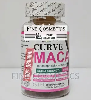 CURVE MACA Butt Booster GUMMIES 3000mg for Hips and Buttocks