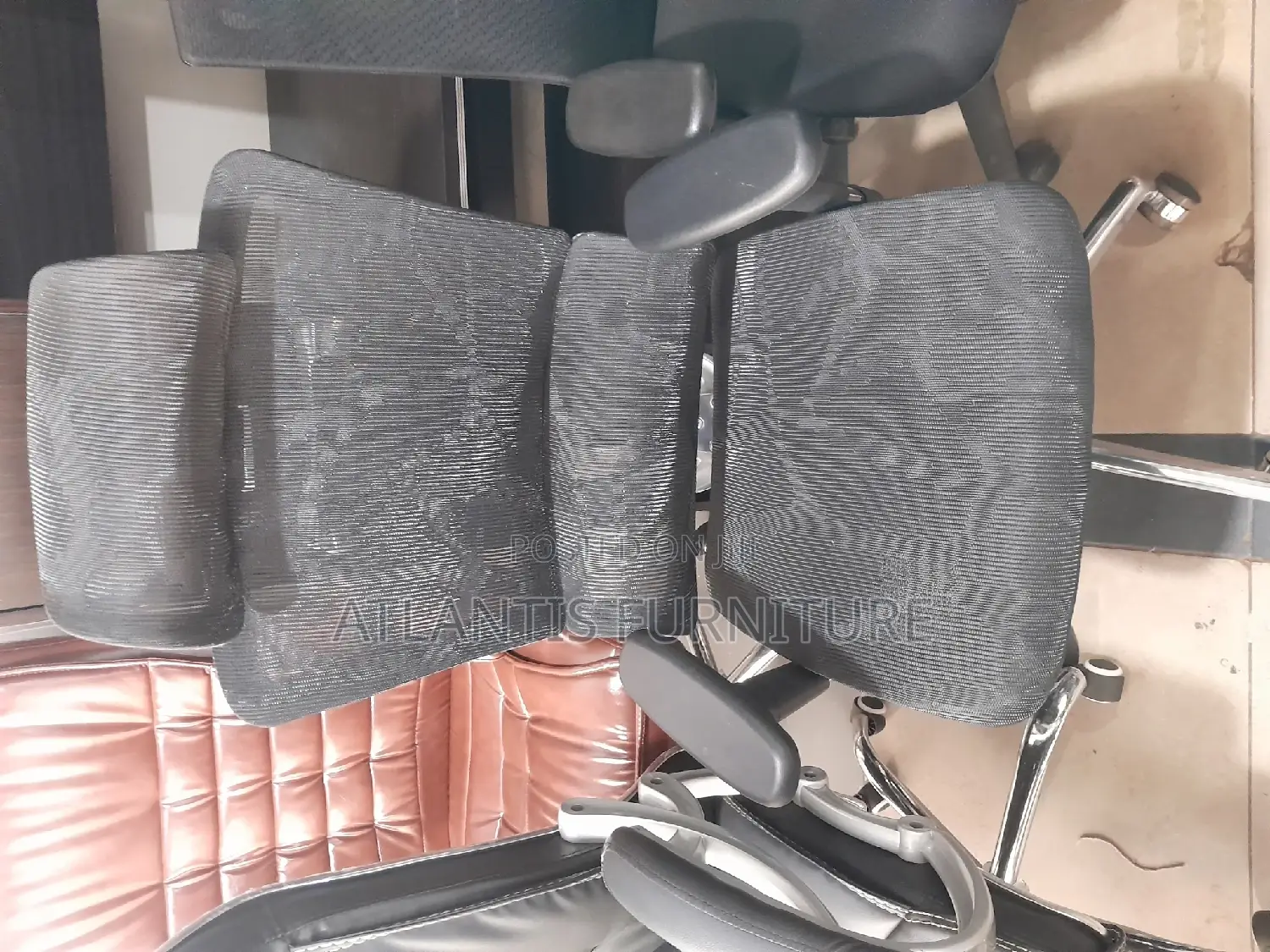 A Durable Mesh Executive Chair.