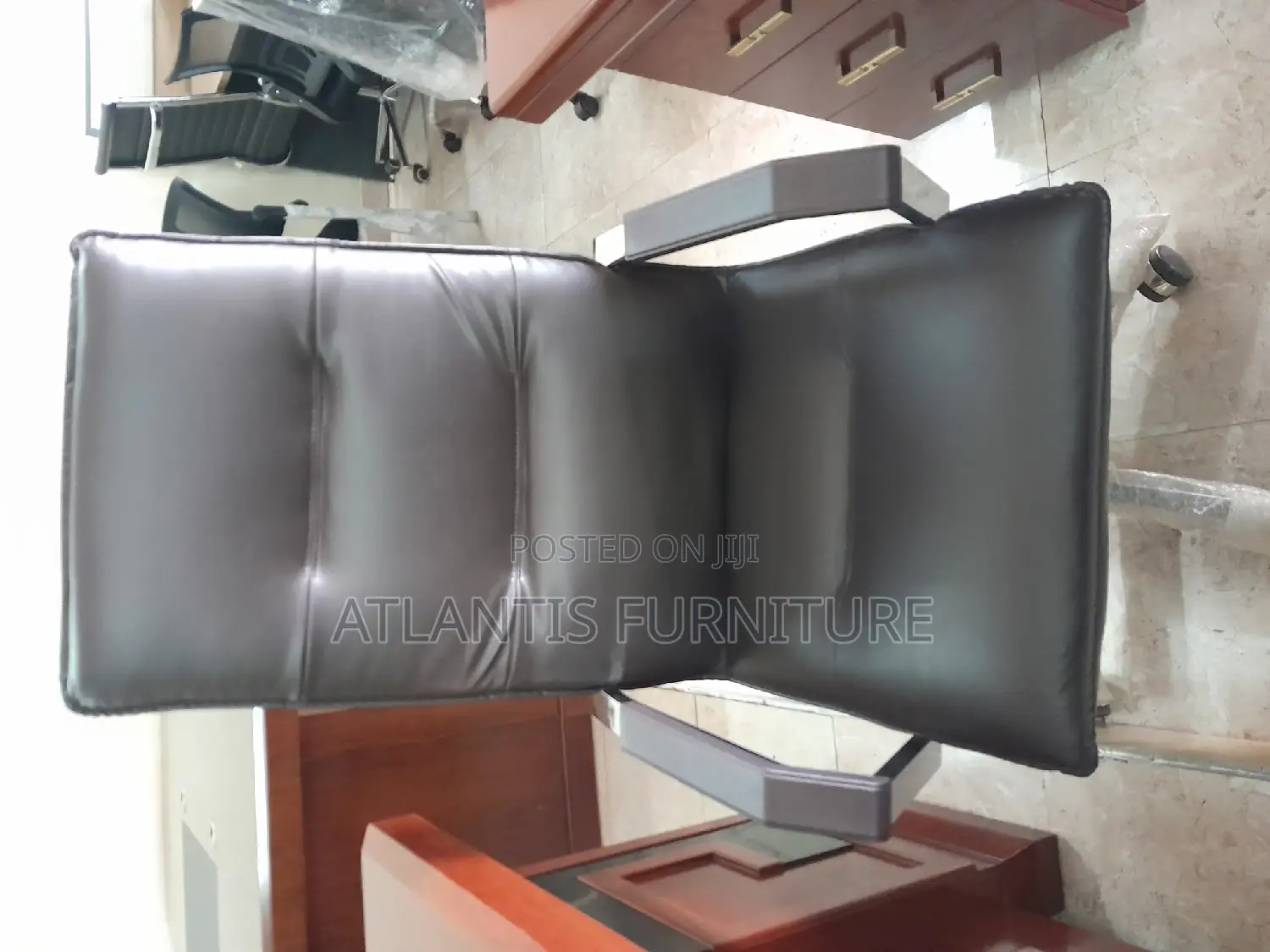 A Durable Leather Office Chair