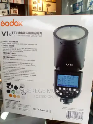 Godox V1 TTL Li-Ion Round Head Camera Flash