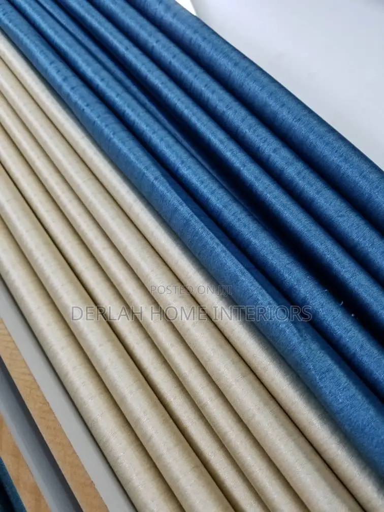 LOW PRICED PLAIN CURTAINS (Each Complete Meter )