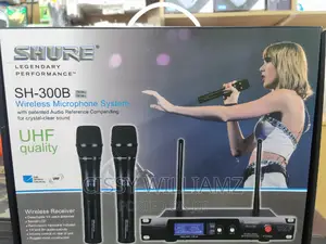 Shure Dual Wireless Microphone SH-300G/Shure Microphone