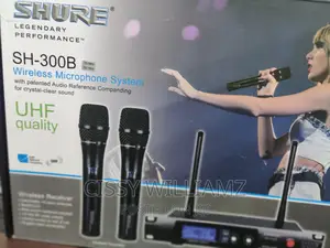 Original Shure UHF Wireless Microphone Wireless Microphone