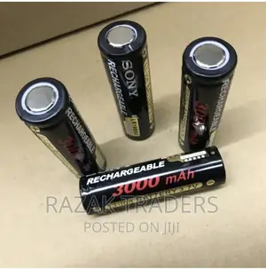 Sony 18650 3000mah 3.7v Lithium Ion Batteries Flat