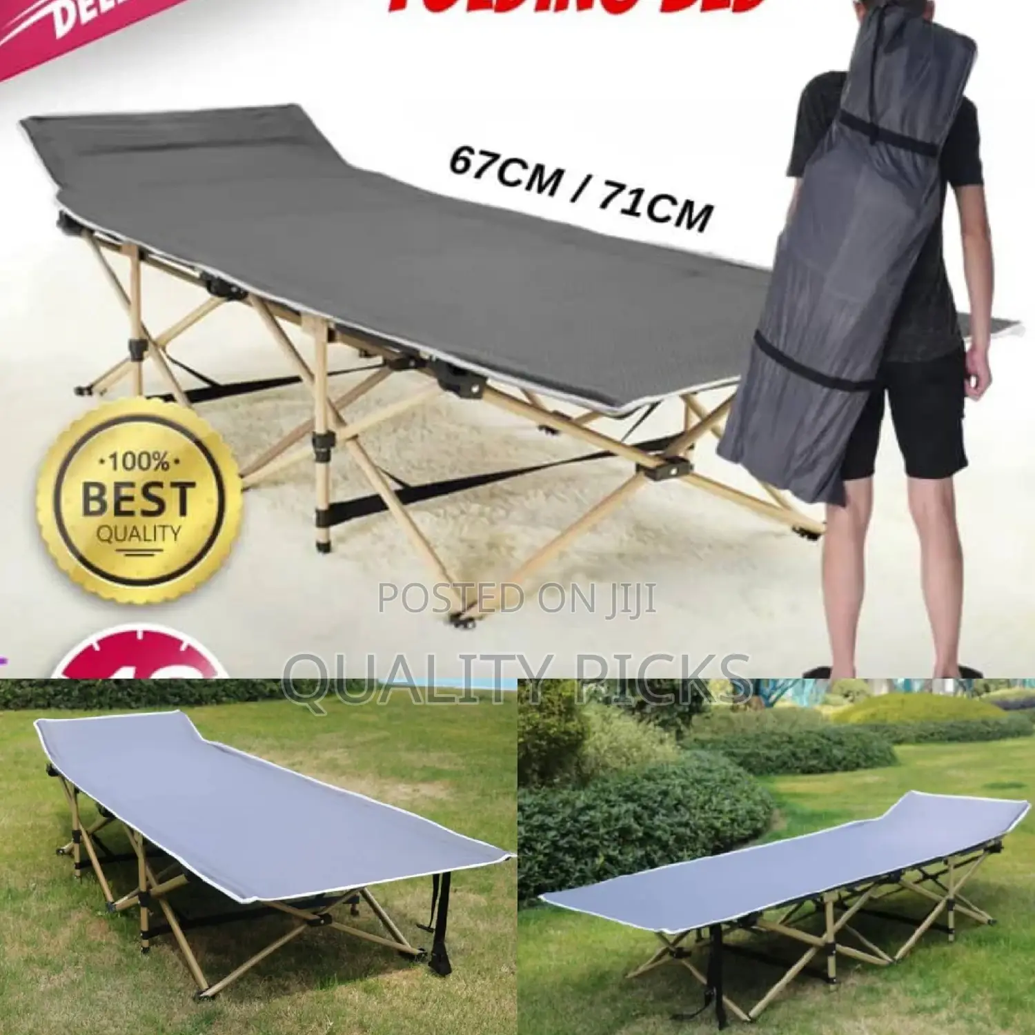 Foldable Camping Bed