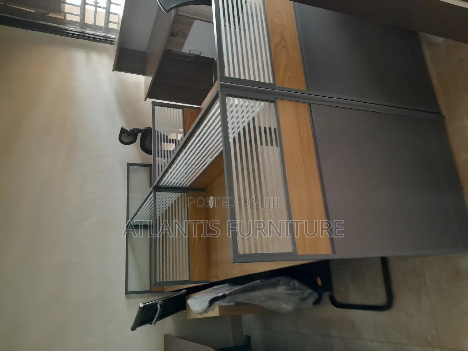 A Durable Straight Work Station for Four Workers .
