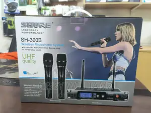 Original Shure UHF Paired Wireless Microphone/Shure Mic