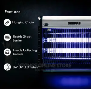 Geepas GBK1131N Fly and Insect Killer – Powerful Fly Zapper