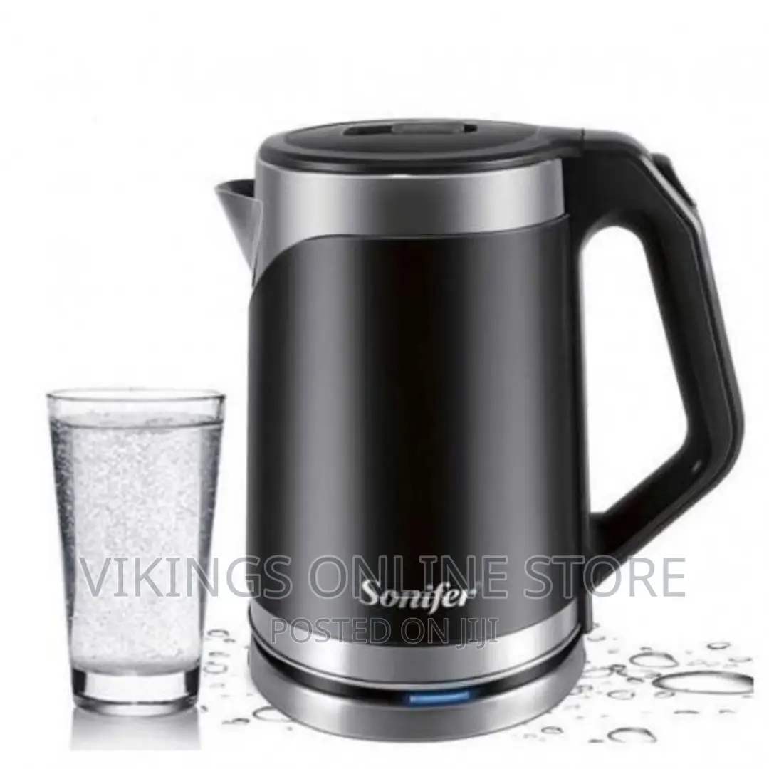 Sonifer Cordless 2ltrs Electric Kettle – Black