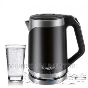 Sonifer Cordless 2ltrs Electric Kettle – Black