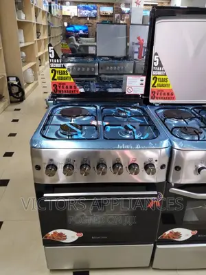 Blueflame Cooker 3gas 1electric 60x60cm Inox Stainless Steel