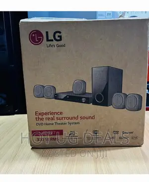 LG DVD Home Theater Real Surround Sound System 5.1ch- Black