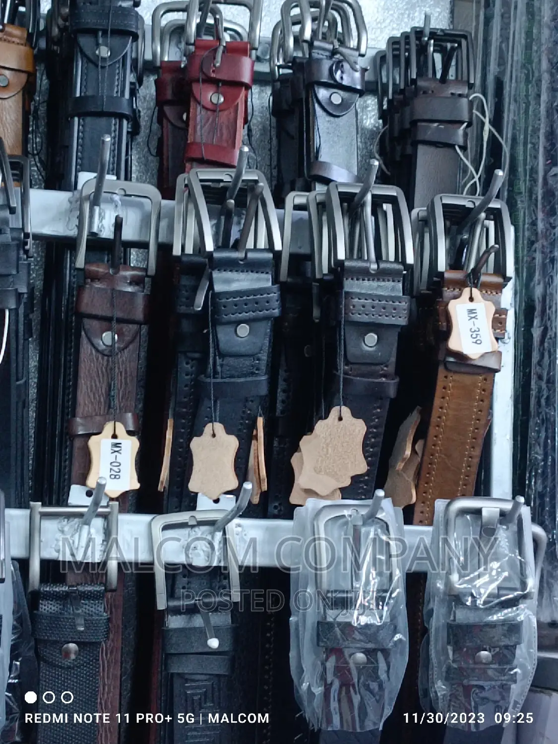 Men Leather Waist Belts