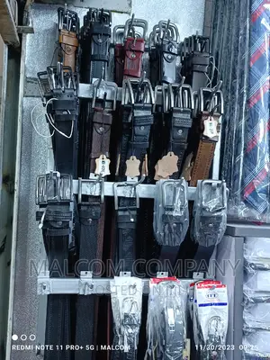 Men Leather Waist Belts