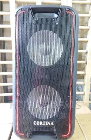 Cortina 10" Multimedia Dual Rechargeable Amplified Speaker