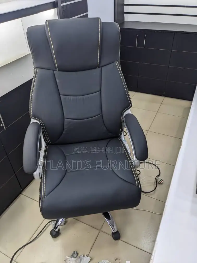 A Durable Leather Office Chair