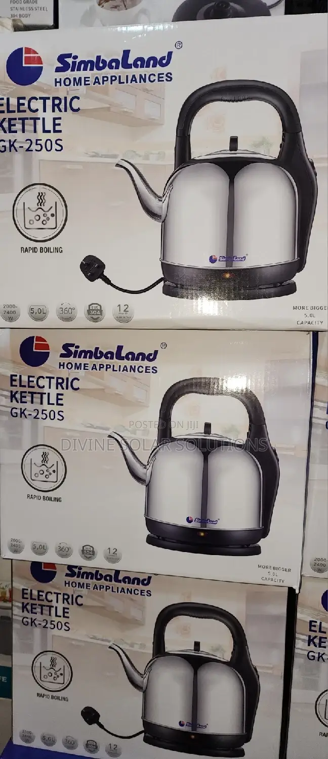 Simbaland Electric Kettle 5ltrs