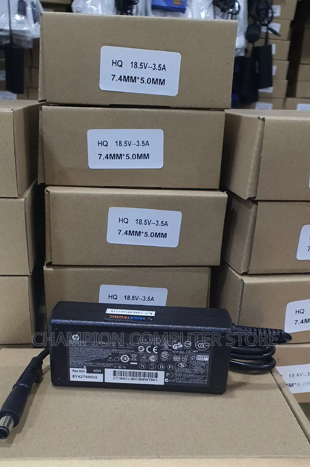 HP(Big Pin) 65W Laptop Charger AC Adapter