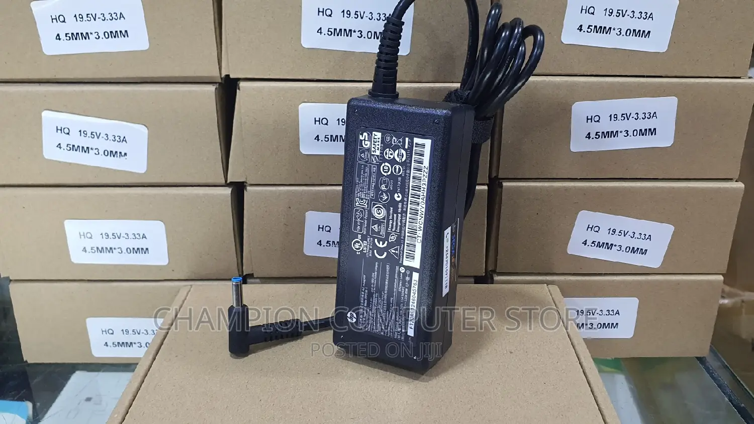 HP Bluepin 65W 19.5V 3.33A AC Adapter,Battery Charger