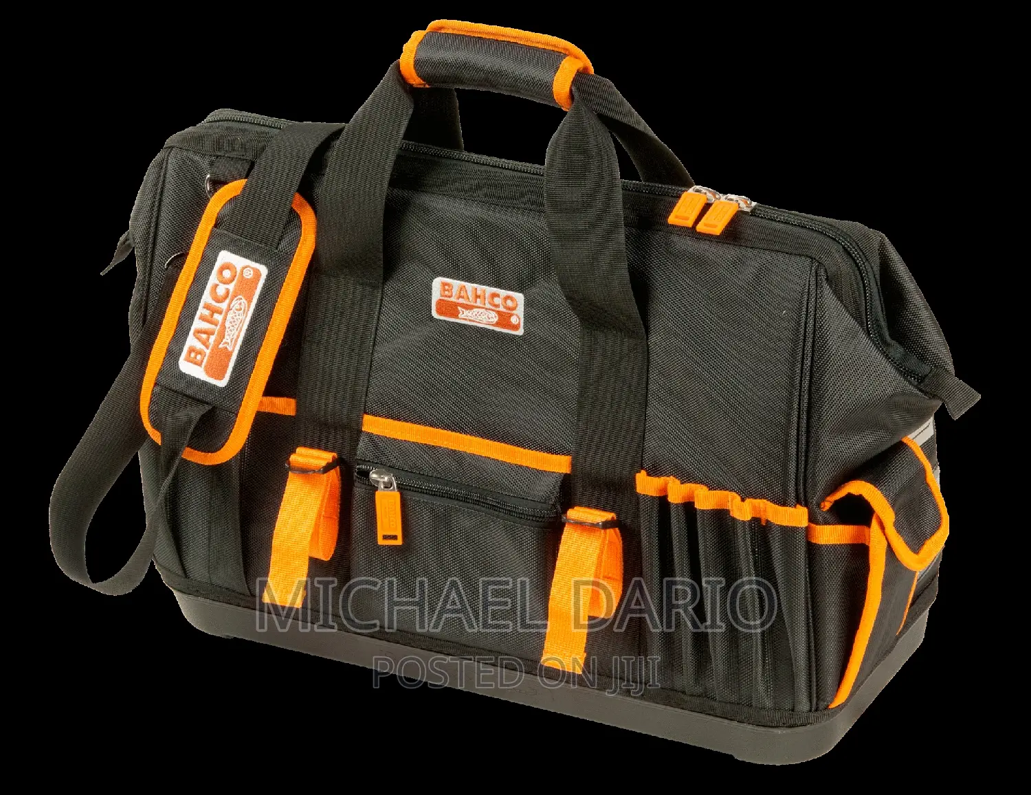 Bahco 32 L Closed Top Fabric Tool Bags With Rigid Base