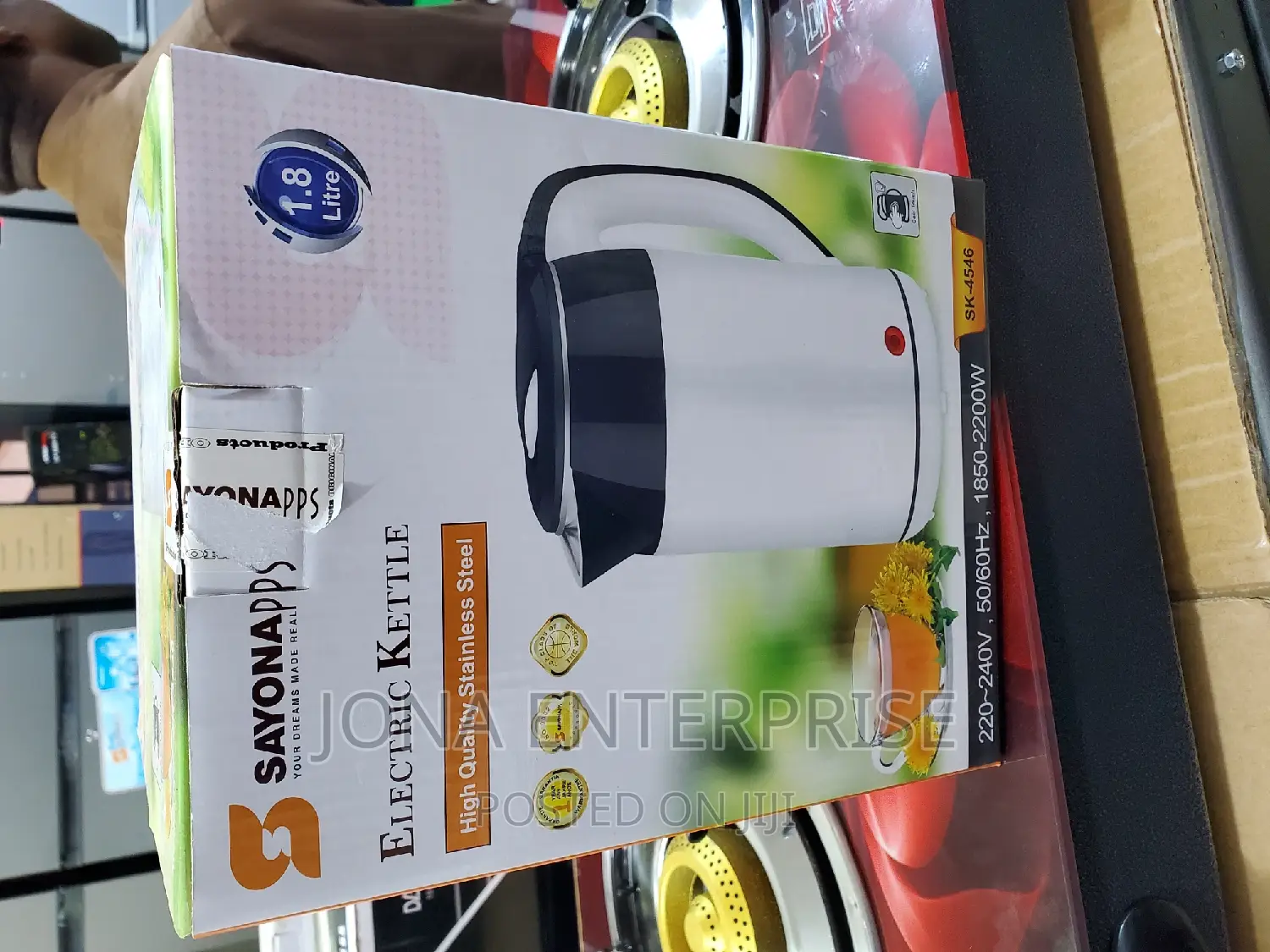 Sayonapps Electric Kettle 1.8l
