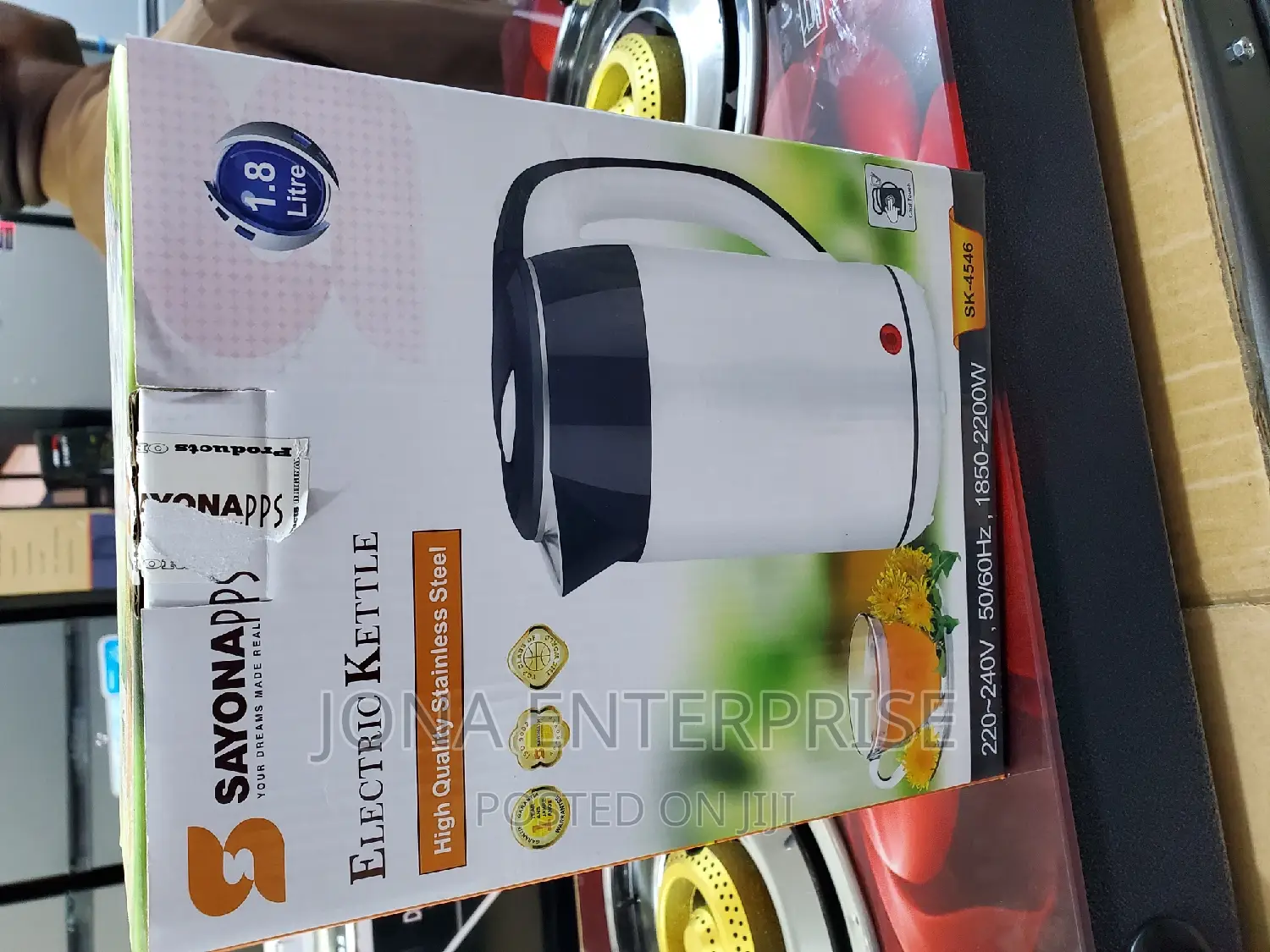 Sayonapps Electric Kettle 1.8l