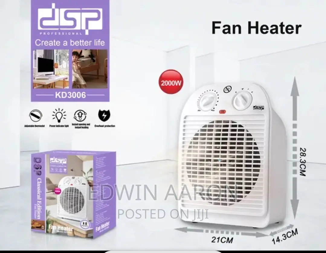 Electric Portable Mini Home Fan Heater