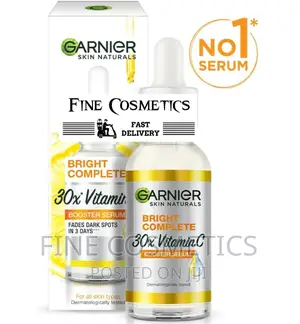 GARNIER Bright Complete Vitamin C 30X Booster Darkspot Serum