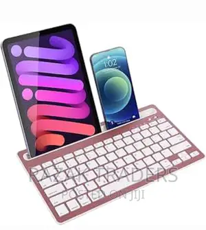 Wireless Bluetooth Keyboard With Integrated Stand