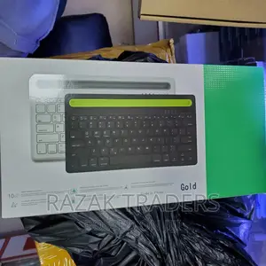 Wireless Bluetooth Keyboard With Integrated Stand