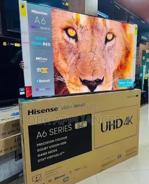Hisense 58inch Uhd Smart TVS Authentic Offer Sale