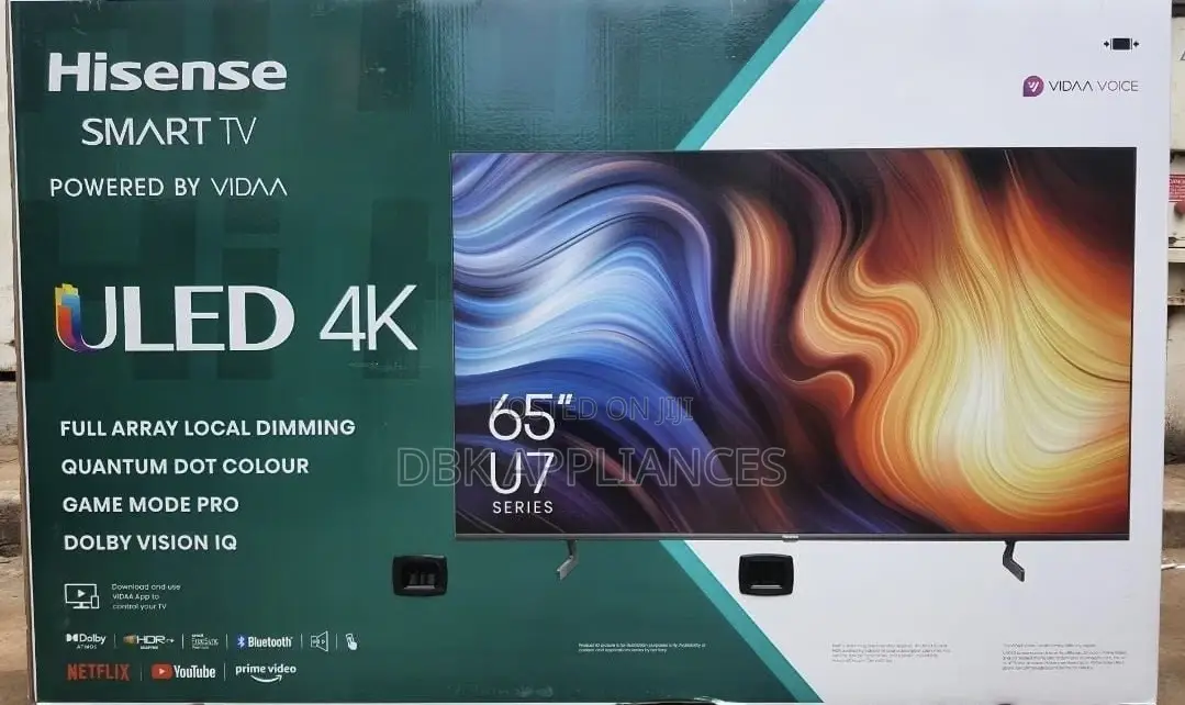 Hisense 65inch Uled Digital Quantum Dot Smart TVS
