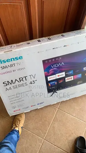 Hisense 43inch A4 Smart TVS Offer Sale