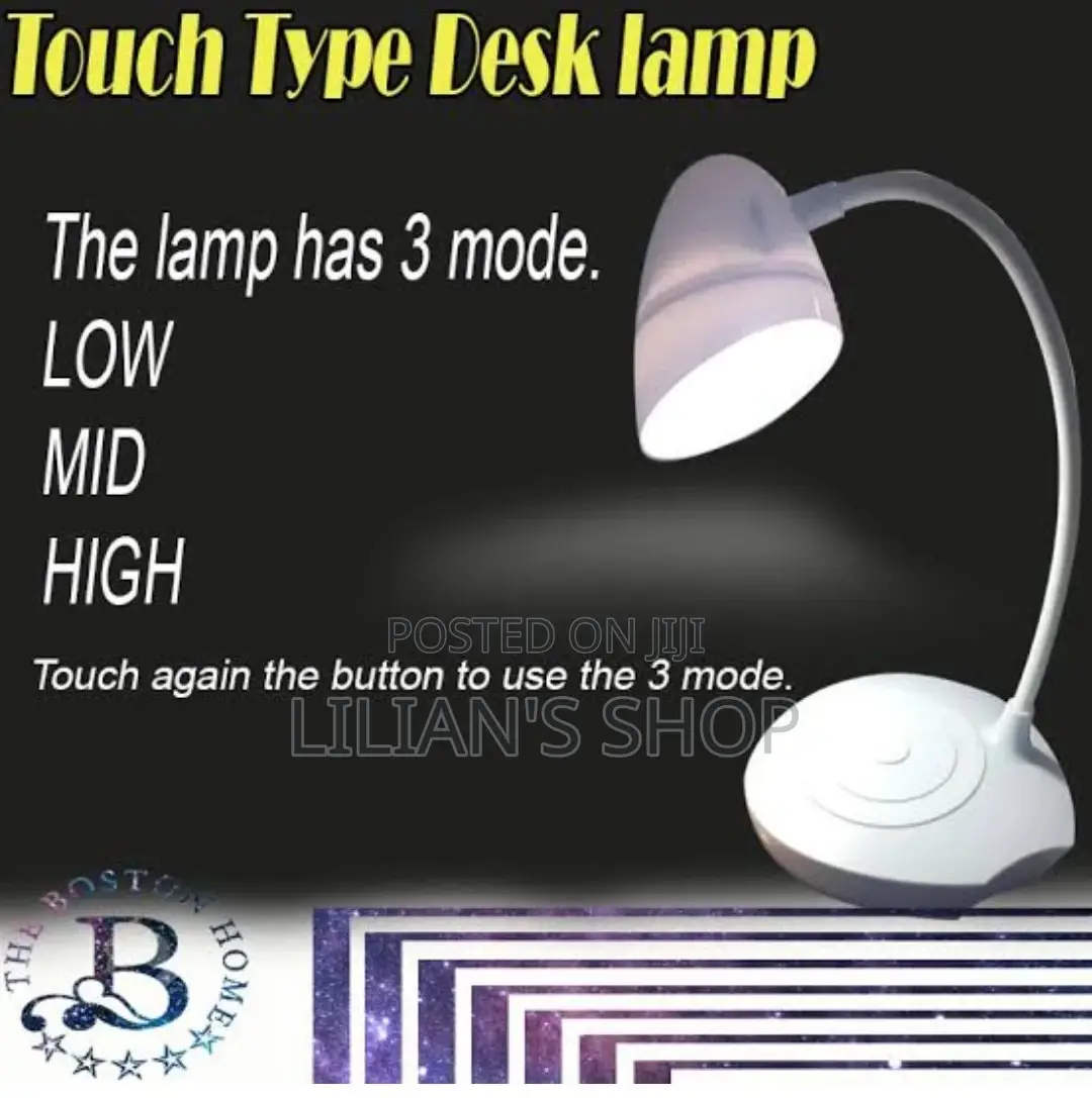 Desk Lamp JL-815 Battery/Micro Usb (Touch Switch) White
