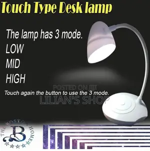 Desk Lamp JL-815 Battery/Micro Usb (Touch Switch) White