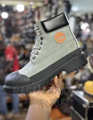 Original Grey Beeline Timberland Leather Boot