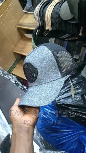1PC Designer Face Cap Basketball Cap Grey