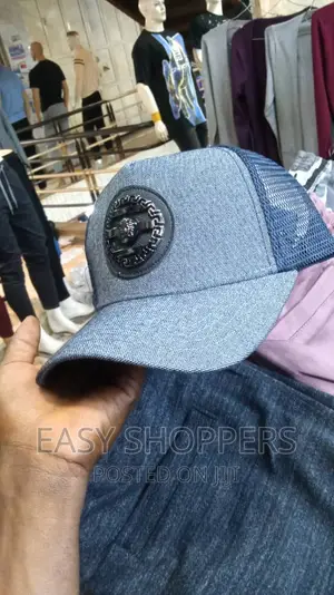 1PC Designer Face Cap Basketball Cap Grey